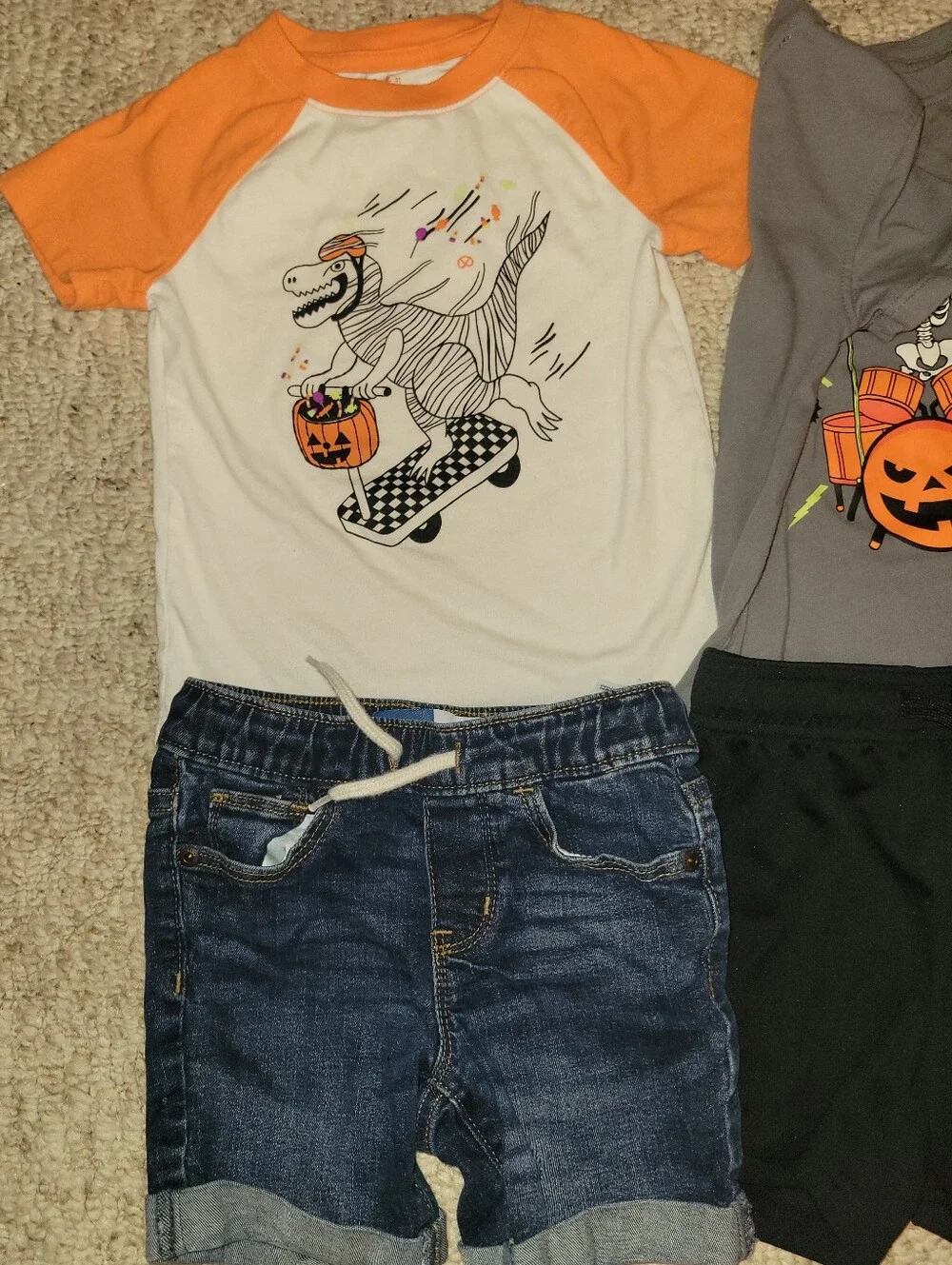 Toddler Boy 3T Halloween Clothing Lot | Wonder Nation, Old Navy, 6 Pieces